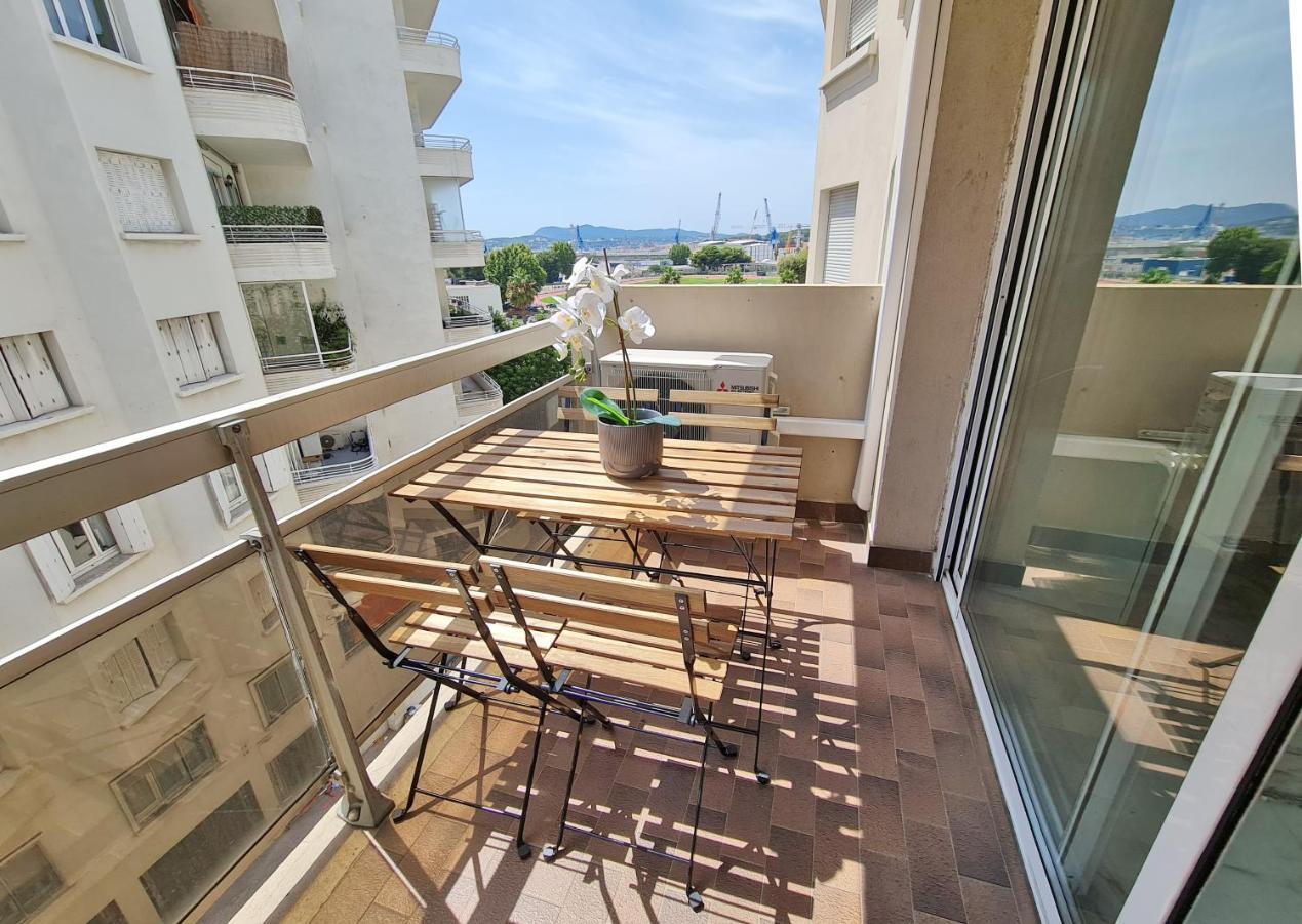 GregBnb-com - T2 Pleine Ville - CLIMATISE - BALCON - 1 Toulon Exterior foto